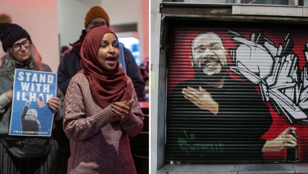 Ilhan Omar und Dieudonné M’Bala M’Bala