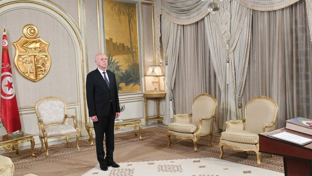 Der tunesische Präsident Kais Saied