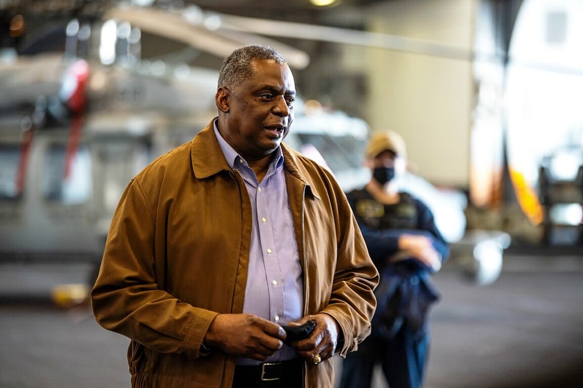 US-Verteidigungsminister Lloyd Austin in Richtung pro-iranischer Milizen: »Keine Gruppe wird unsere Soldaten ungestraft angreifen.« (U.S. Secretary of Defense/CC BY 2.0)