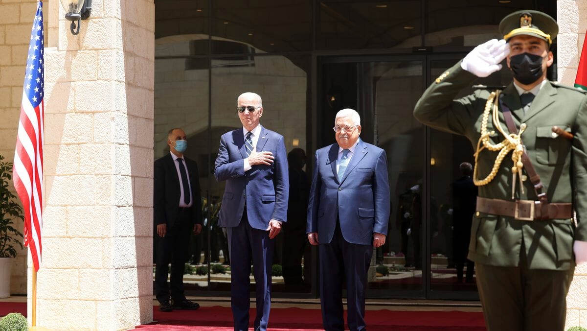 Trump-Nachfolger Biden zu Gast bei Mahmud Abbas in Bethlehem
