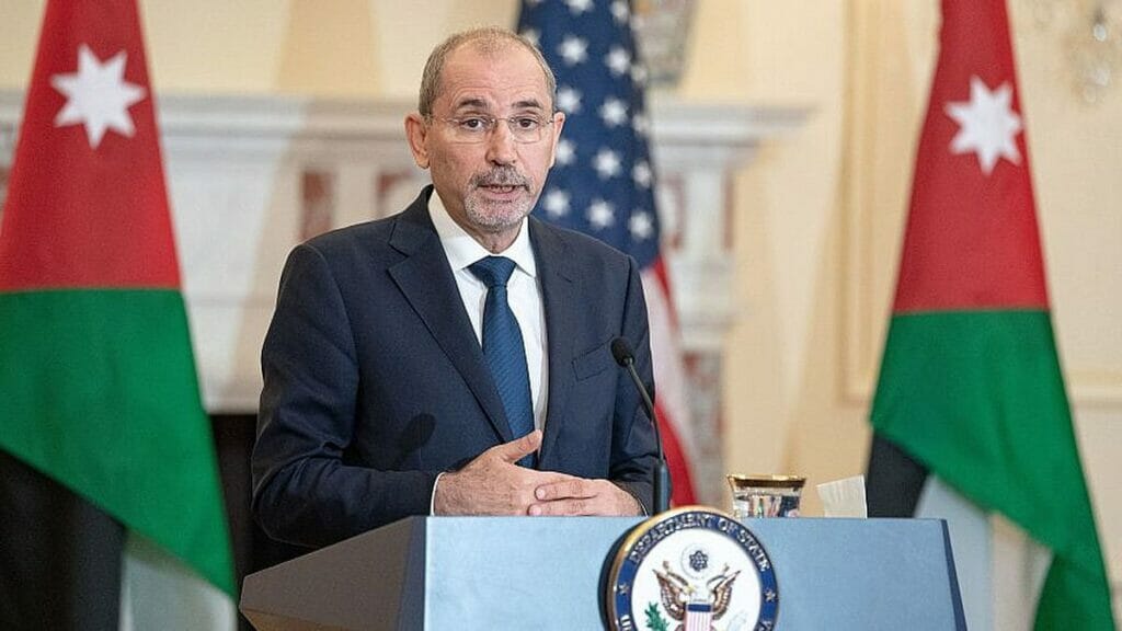 Der jordanische Außenminister Ayman Safadi