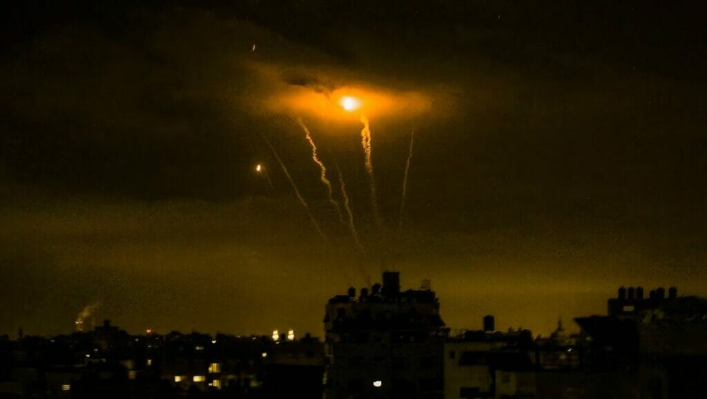 Der Raketenhagel aus Gaza zog heftige Reaktionen in Israel nach sich