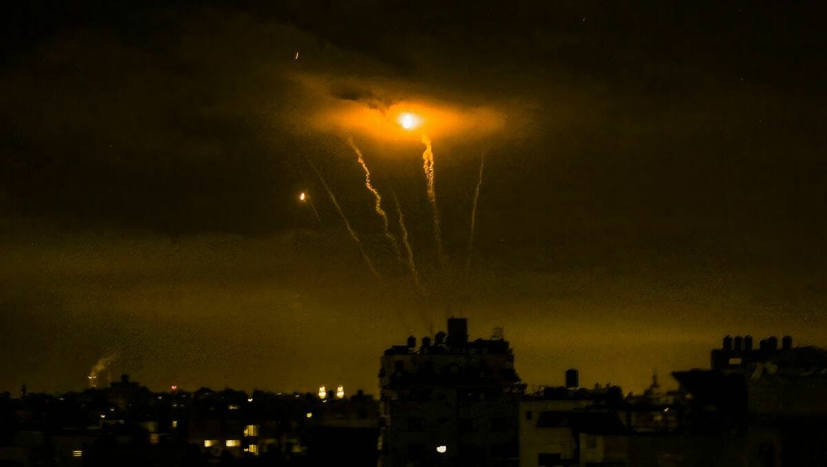 Der Raketenhagel aus Gaza zog heftige Reaktionen in Israel nach sich