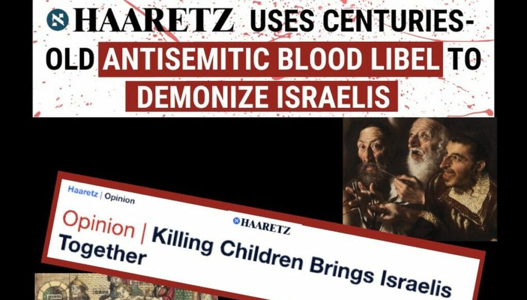 Die bei Israelkritikern weltweit beliebte Haaretz verbreitete Ritualmordlegende über Israels Waffengang gegen den Islamischen Dschihad