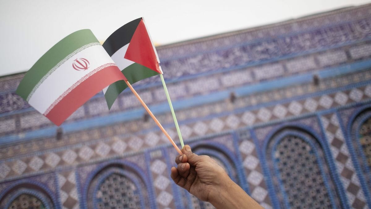 Antiisraelischer Aufmarsch in der Großen Imam-Khomeini-Moschee in der iranischen Hauptstadt Teheran