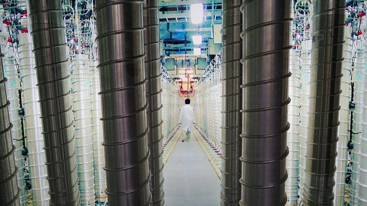 Atomabkommen: Zentrifugen zur Urananreicherung im Museum der Islamischen Revolution und der Heiligen Verteidigung