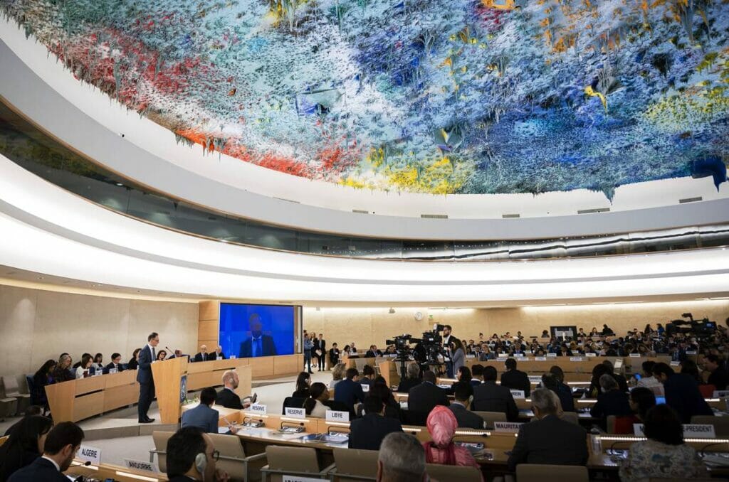 Die umstrittene UNO-Kommission wurde vom Menschenrechtsrat der Vereinten Nationen in Genf eingesetzt. (© imago images/photothek)