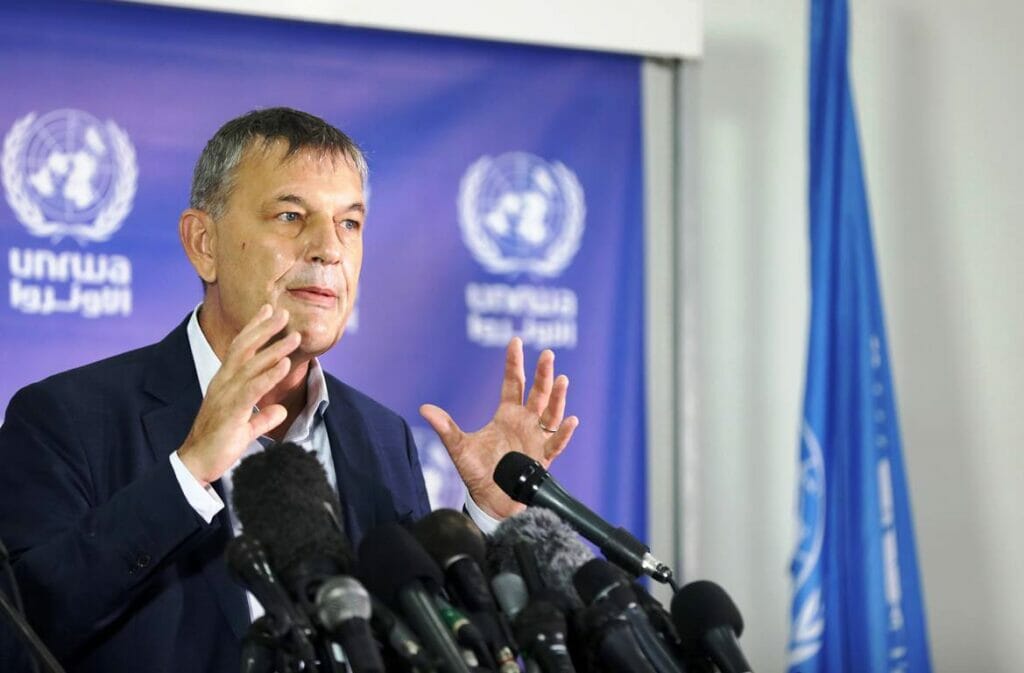 UNRWA-Chef Philippe Lazzarini. (© imago images/ZUMA Wire)
