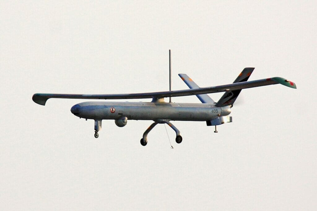 Beim Angriff auf drei Terroristen im Westjordanland wurde eine Drohne des Typs Hermes 450 eingesetzt. (© imago images/agestockfotos)