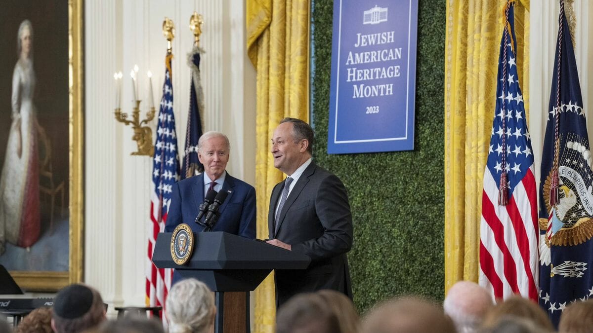 Feierlichkeit anlässlich des Jewish American Heritage Month im Weißen Haus