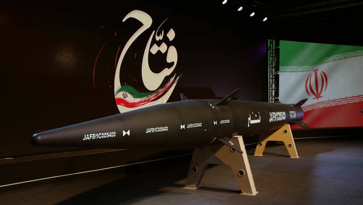 Kürzlich präsentierte iranische Überschallrakete
