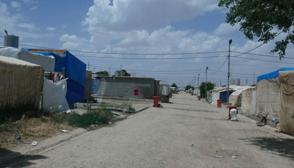 Kharbatoo Lager für Jesiden bei Dohuk