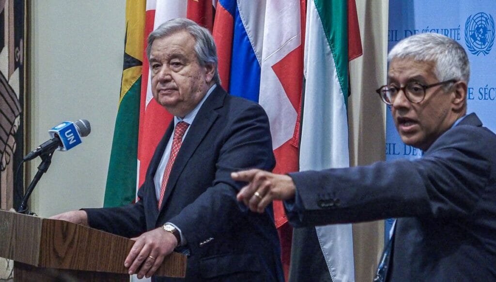 UN-Generalsekretär Guterres zeigt gerne Unverhältnismäßigkeit bei seiner Kritik Israels