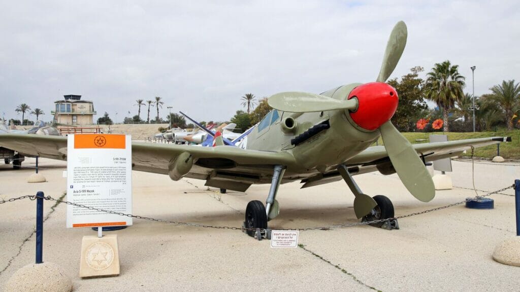 Messerschmitt-Nachbau: Von der Tschechoslowakei 1948 an Israel geliefertes Avia S-199-Flugzeug