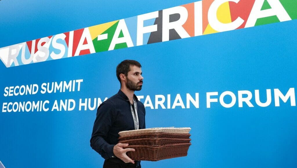 Vorbereitungen für den russisch-afrikanischen Gipfel in St. Petersburg