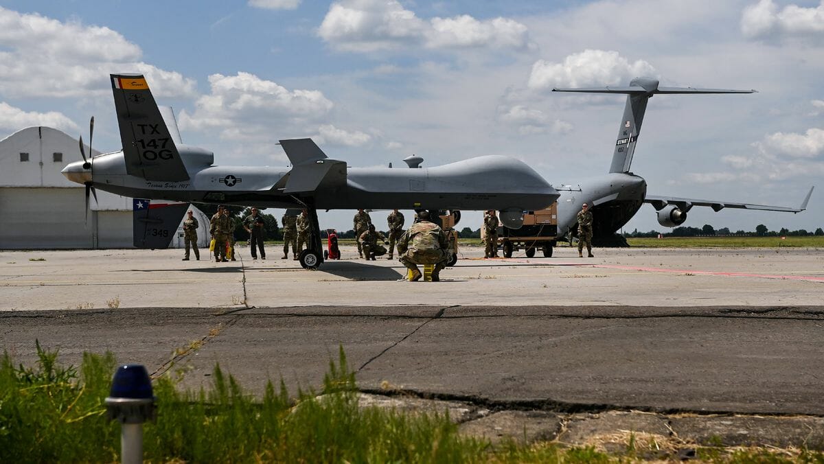 Eine US-Drohne vom Typ MQ-9