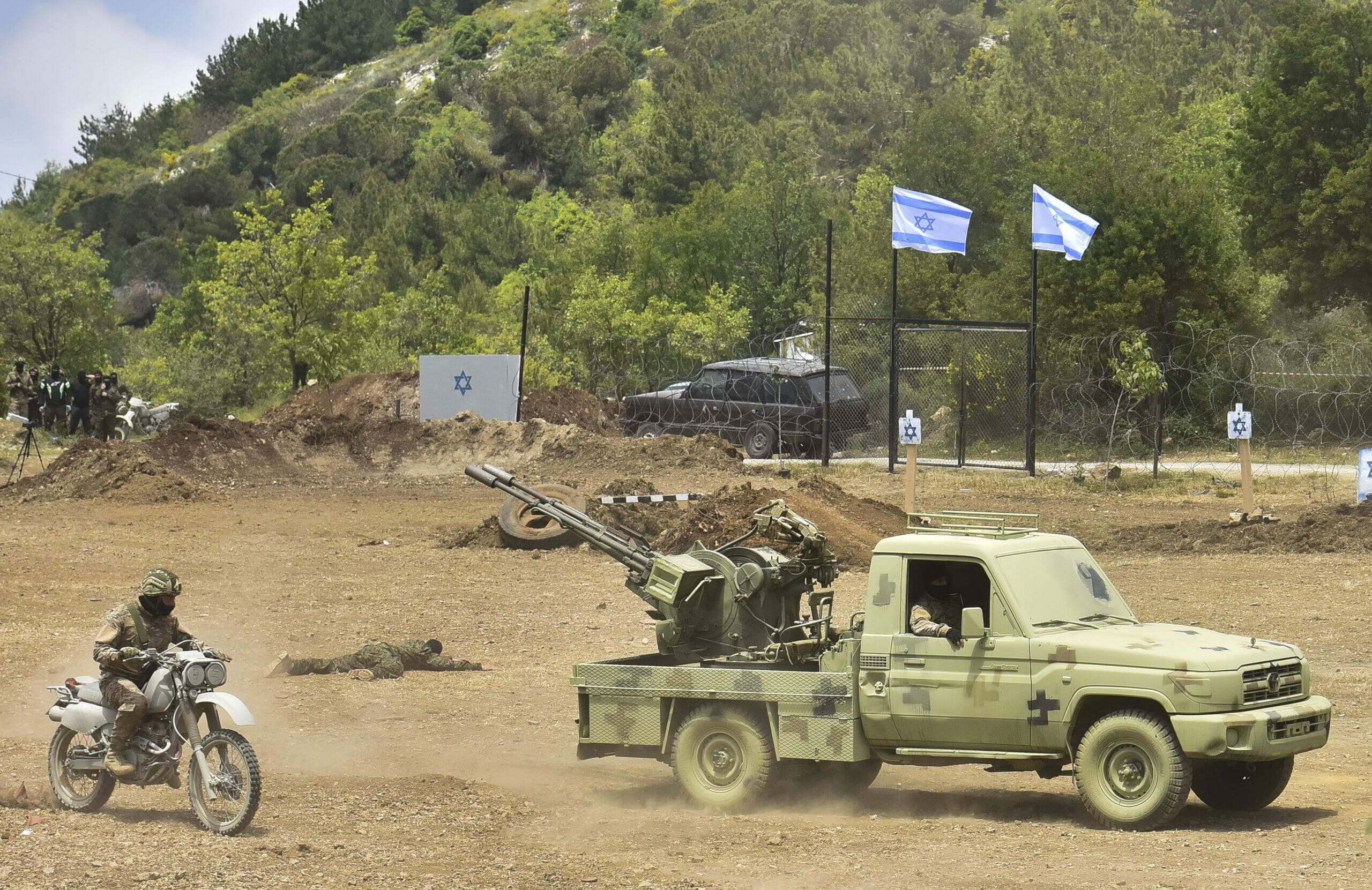 Die Hisbollah trainiert den Angriff auf Israel