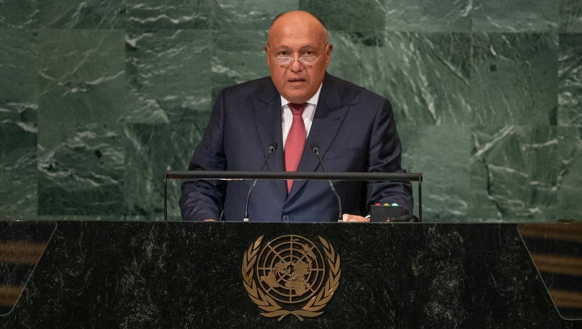 Am Rande der UNO-Generalversammlung traf Ägyptens Außenminister Shoukry seinen iranischen Amtskollegen