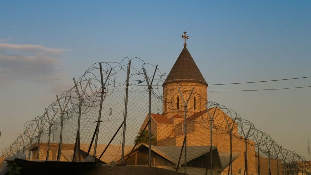 Armenische Kirche in Iraks Hauptstadt Bagdad