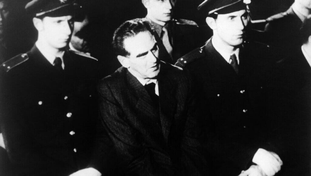 Der antisemitische Slansky-Prozess in der Tschechoslowakei im Jahr 1952