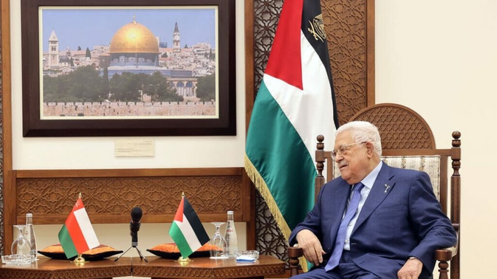 Der Präsident der Palästinensischen Autonomiebehörde, Mahmoud Abbas