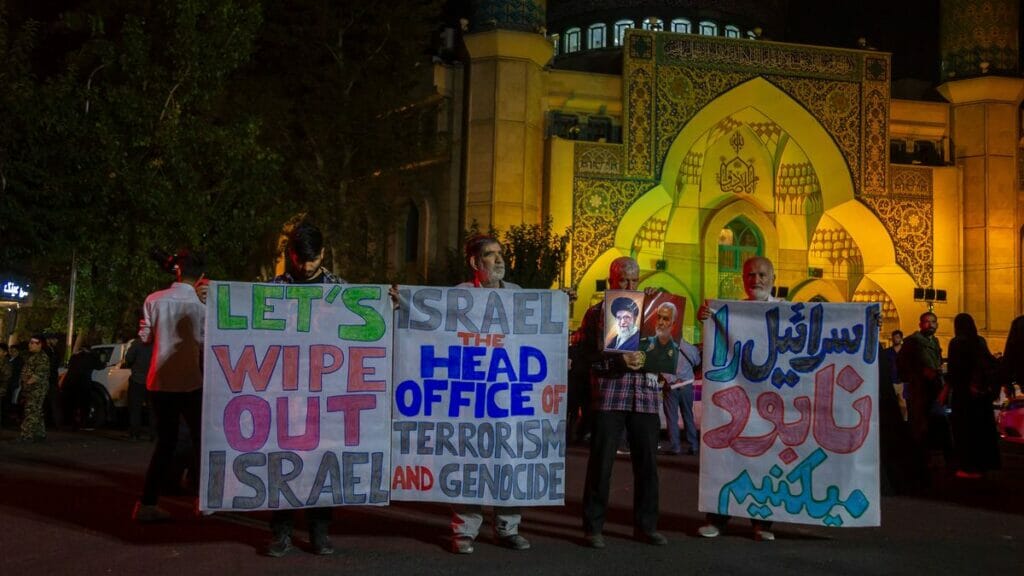 Solidaritätsdemonstration mit dem Hamas-Terror gegen Israel im Iran