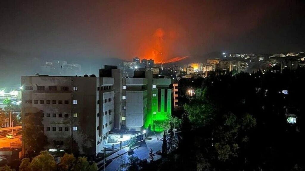 Israel greift iranische Waffenlieferungen in Syrien an
