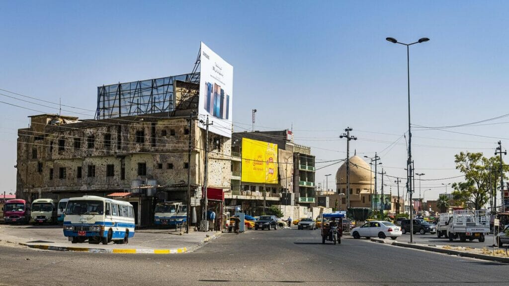 Die umstrittene Stadt Kirkuk im Nordirak