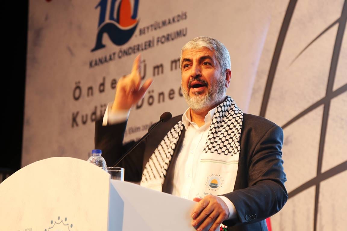 Meshal, hier bei einer Konferenz in Istanbul 2018, hat in Marokko für Verägerung gesorgt. (© imago images/ZUMA Press)