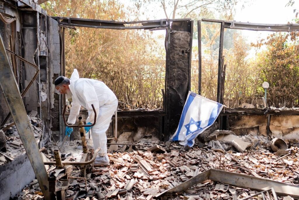 Nicht nur im Kibbutz Be'eri hat die Hamas auch Araber ermordet. (© imago images/ABACAPRESS)