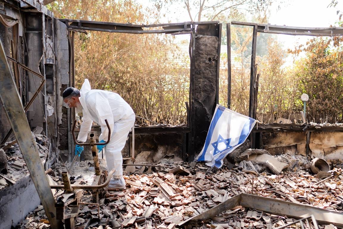 Nicht nur im Kibbutz Be'eri hat die Hamas auch Araber ermordet. (© imago images/ABACAPRESS)