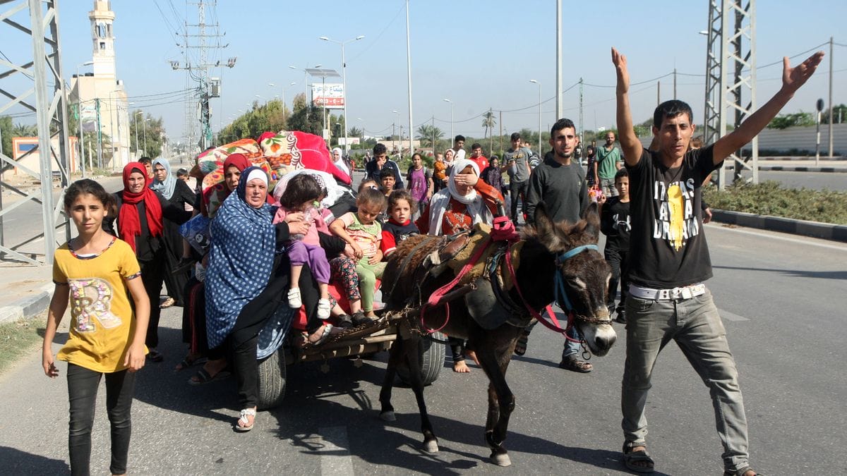 Immer wieder schießt die Hamas auf Menschen in Gaza, die Israels Anweisungen zur Evakuierung Folge leisten