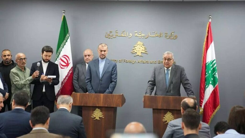 Die Frage einer Kriegsbeteiligung des Libanon scheint letzten Endes on den Händen des Iran zu liegen