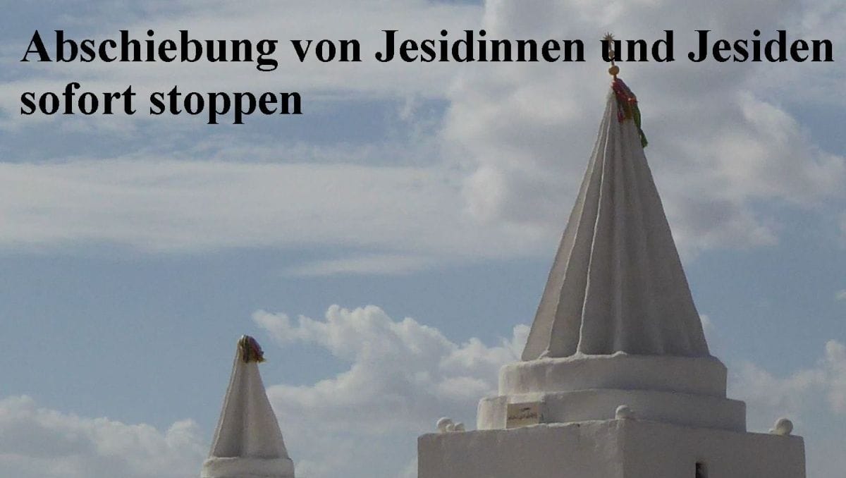 Offener Brief gegen die Abschiebung von Jesidinnen und Jesiden aus Deutschland