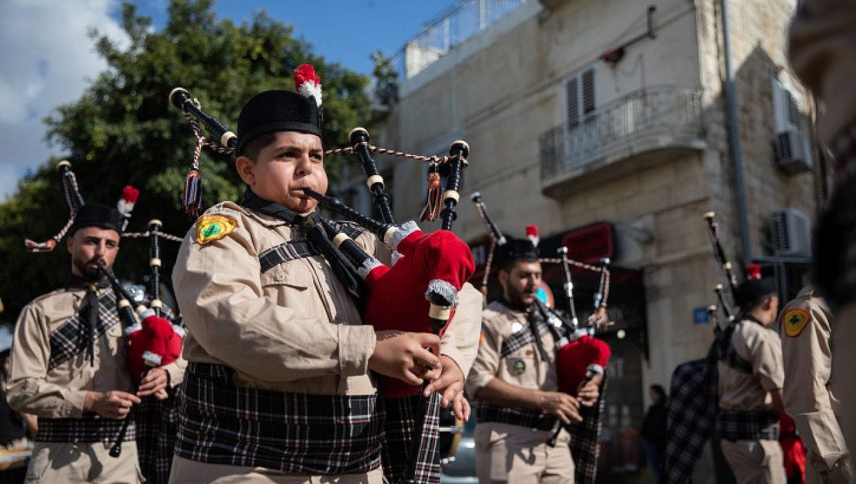Christliche Gemeinde wächst: Israelische Katholiken bei einem Marienumzug in Haifa