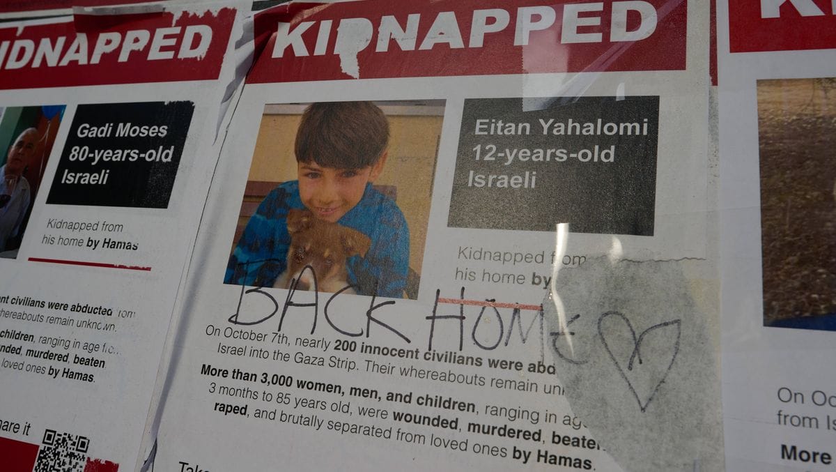 Eine der Ende November freigelassenen israelischen Hamas-Geiseln: der 12-jährige Eitan Yahalomi