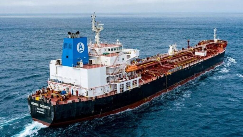 Der von den jemenitischen Huthis unter Beschuss genommene Tanker Ardmore Encounter