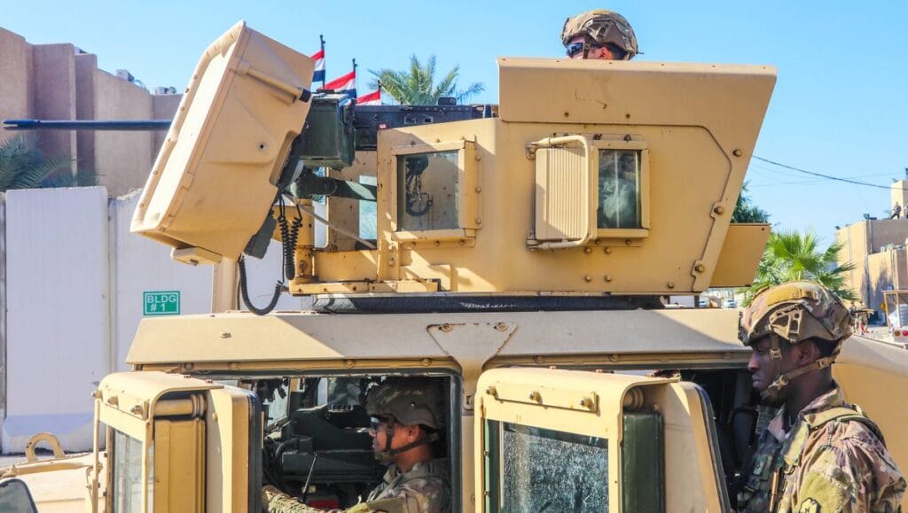 Amerikanische Soldaten im Irak