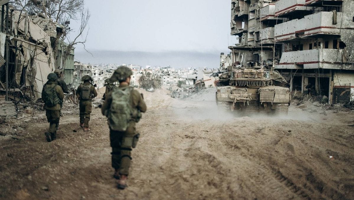 Vormarsch der israelischen Armee gegen die Hamas in Gaza