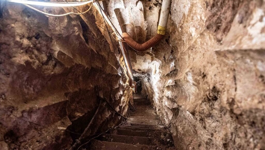 Von den IDF 2019 entdeckter Angriffstunnel der Hisbollah vom Libanon auf israelisches Territorium