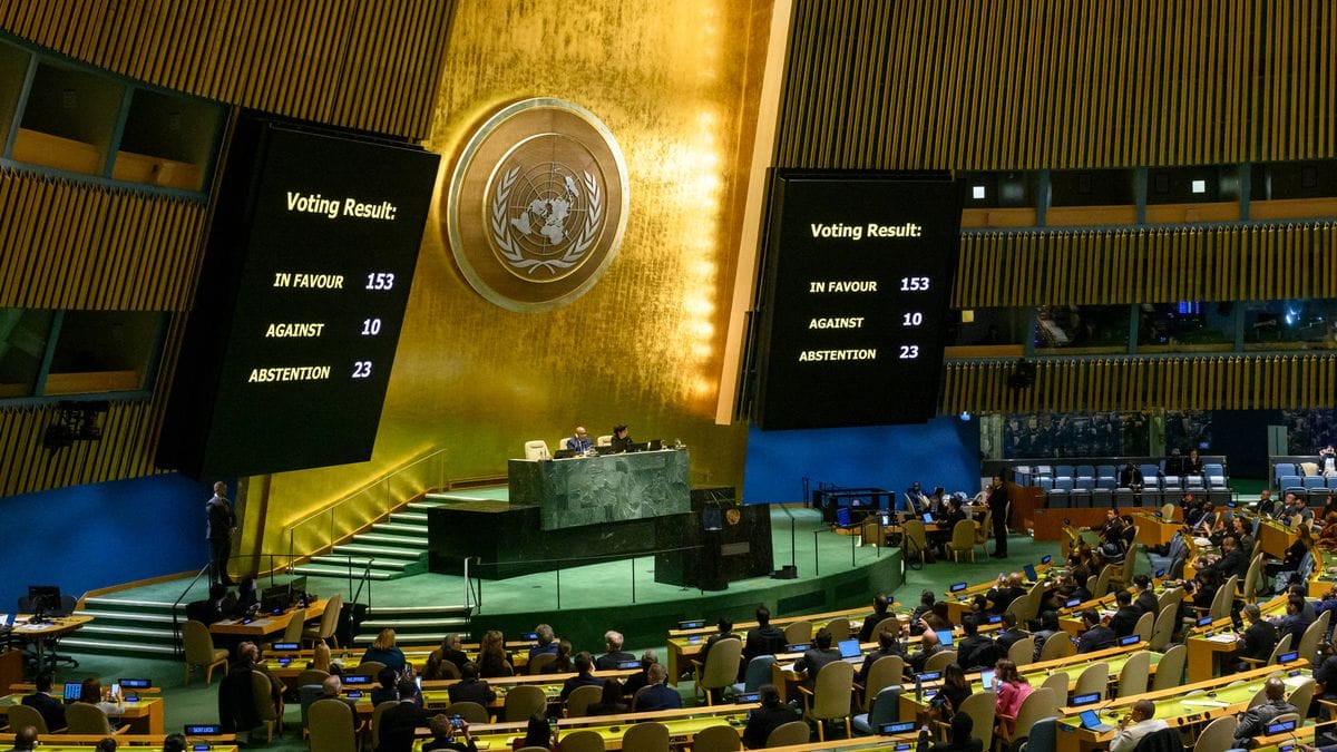 2023 verurteilte die UN-Generalversammlung Israel doppelt so oft wie alle anderen Länder der Welt zusammen