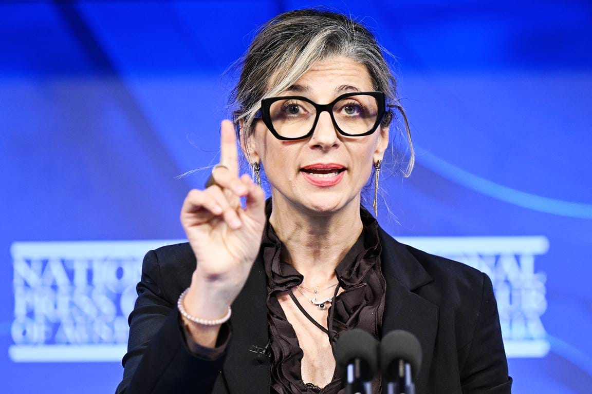 Francesca Albanesa spinnnt mit an der Verbreitung einer weiteren Lüge im Repertoire der Israelhasser. (© imago images/AAP)