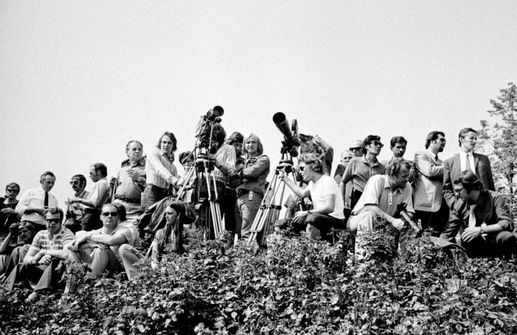 Mit Terror vor den Augen der Weltmedien machten sich die Palästinenser in München 1972 einen Namen. (© imago images/Sammy Minkoff)