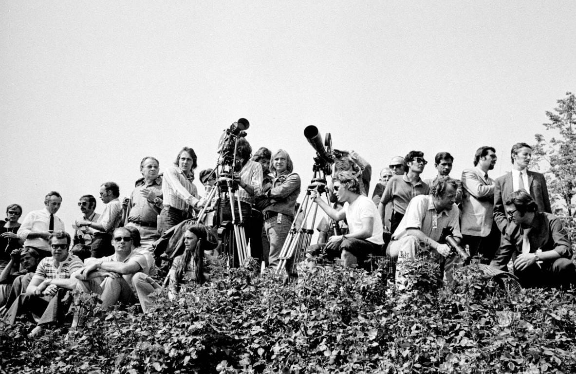 Mit Terror vor den Augen der Weltmedien machten sich die Palästinenser in München 1972 einen Namen. (© imago images/Sammy Minkoff)