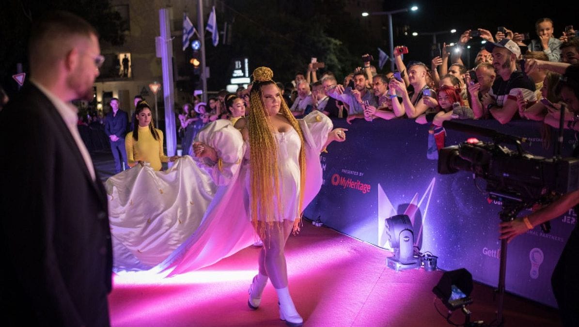 Netta Barzilai nach ihrem Song Contest-Gewinn im Jahr 2018