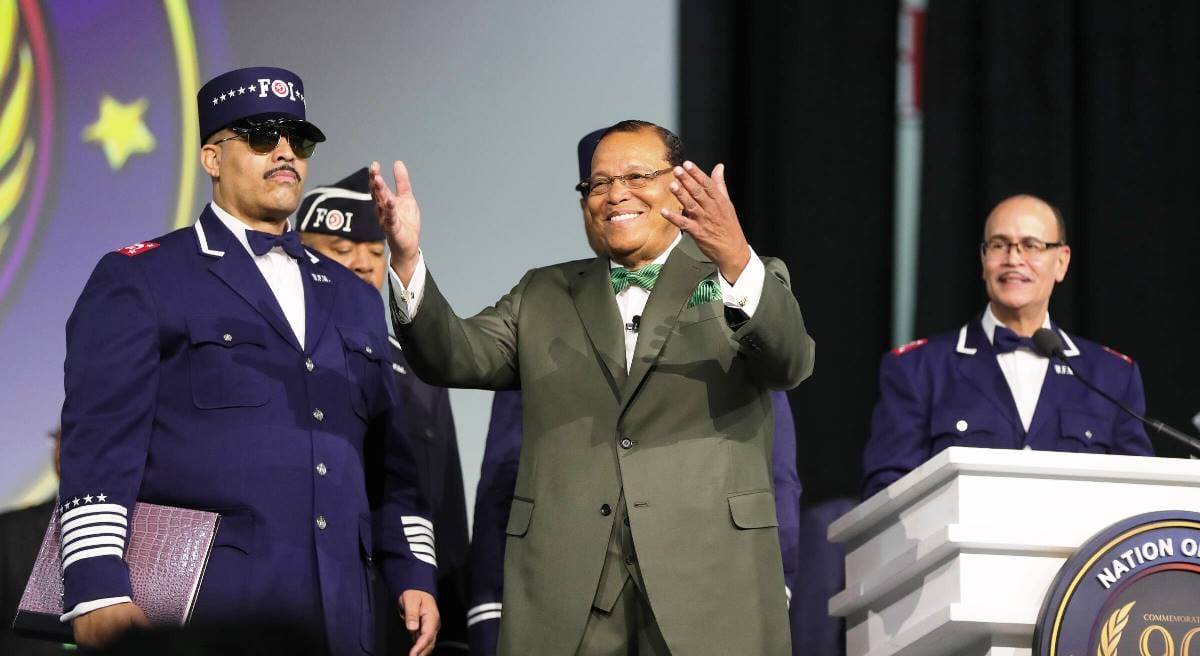 Ein strahlender Antisemit: Louis Farrakhan, Führer der Nation of Islam. (© imago images/ZUMA Wire)