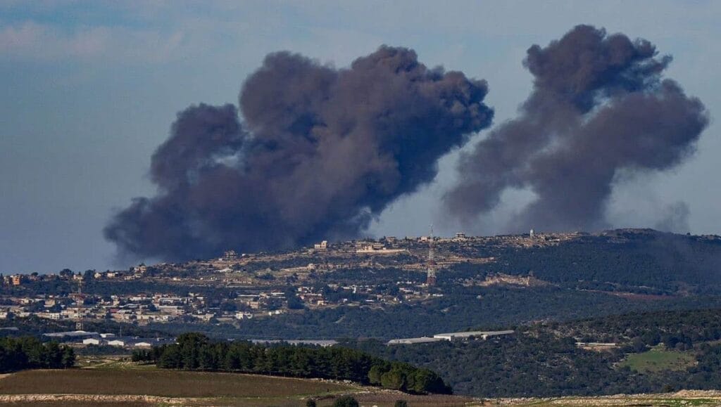 Auseinandersetzung zwischen Israel und der Hisbollah an der Grenze zum Libanon