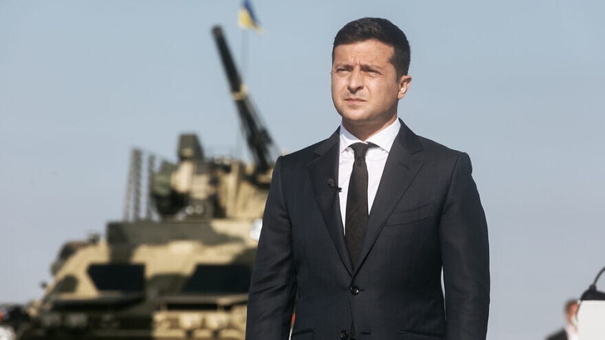 Der ukrainische Präsident Wolodymyr Selenskyj wird von Russland immer wieder antisemitisch angegriffen