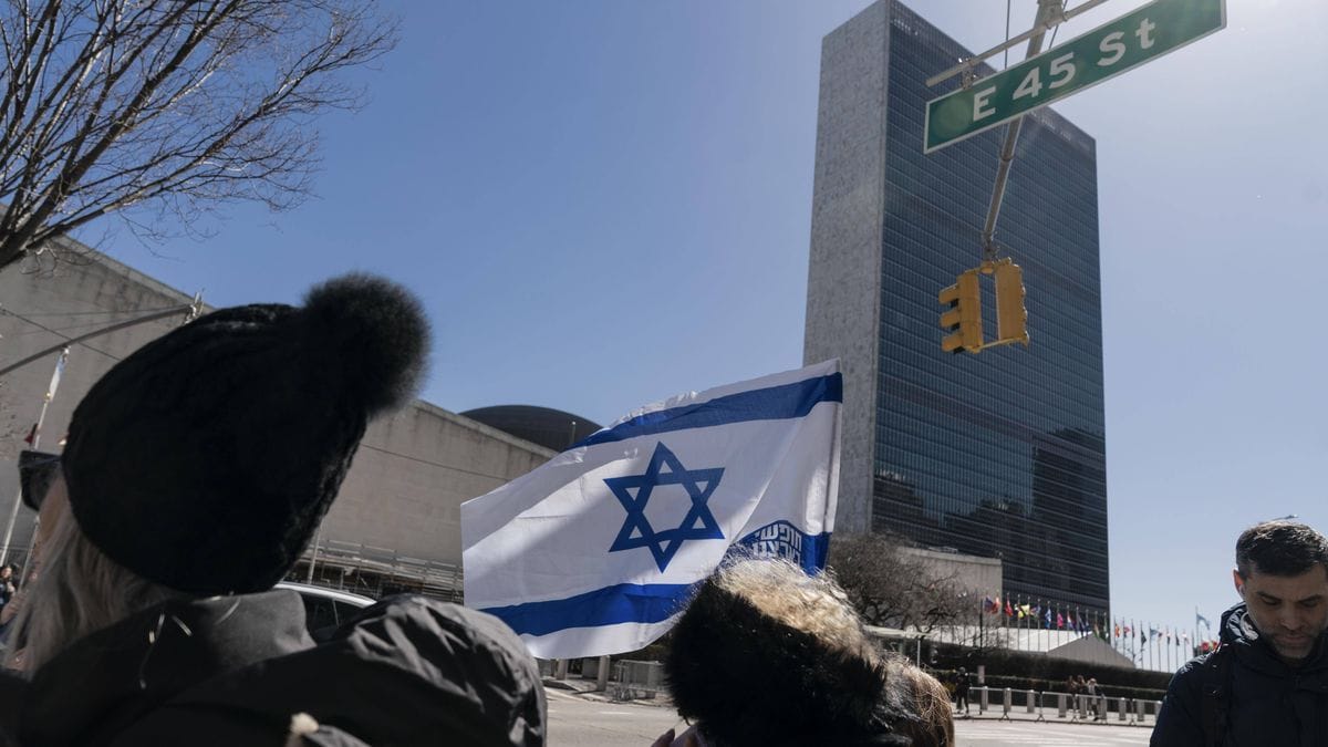 Sexuelle Gewalt gegen Israelinnen: Demonstration vor UNO-Hauptquartier in New York