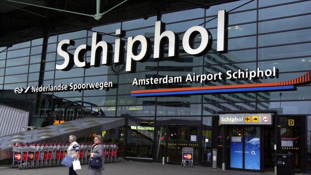 Der Amsterdamer Flughafen Schiphol
